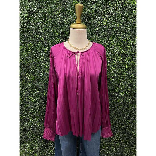 Deletta Dahila Purple Blouse