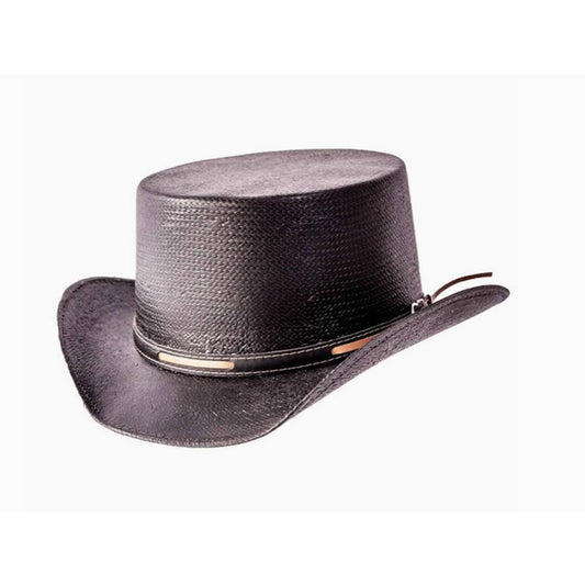 Ringleader - Straw Top Hat Black