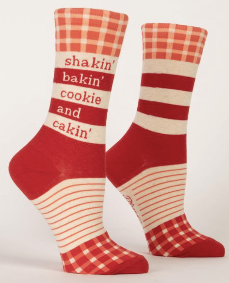 Shakin' Bakin' Cookie and Cakin' Women's Socks by Blue Q