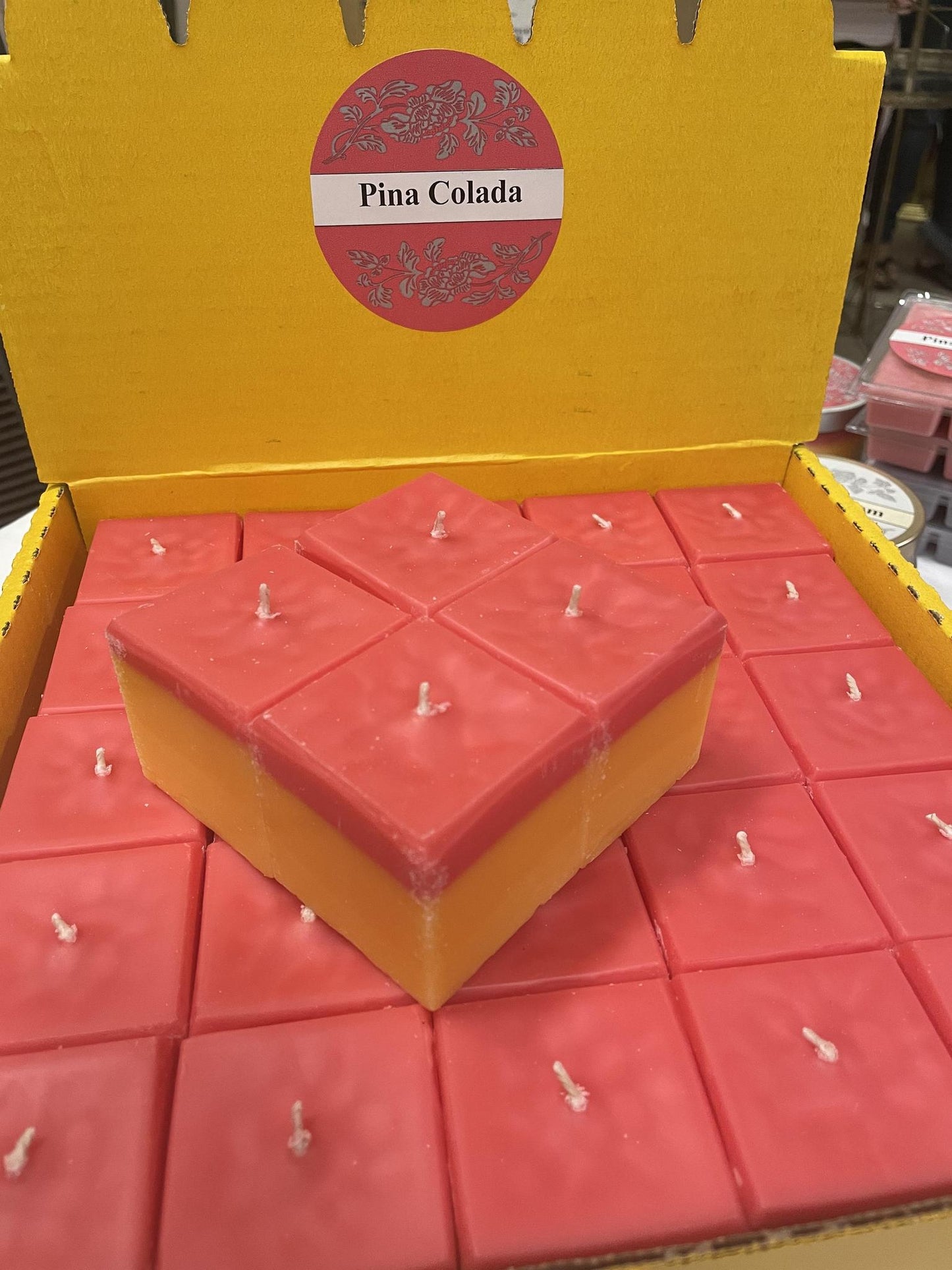 Square Candles - Pina Colada