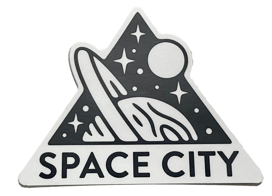 Space City Houston Sticker