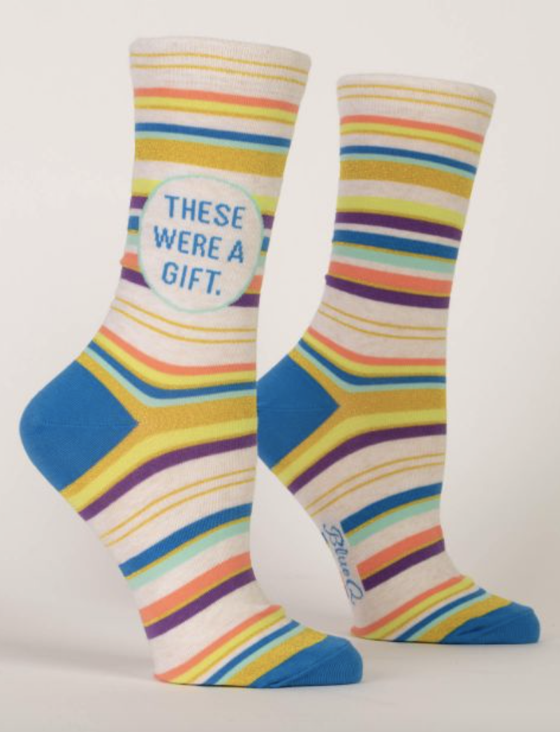 These Were a Gift Women's Socks by Blue Q