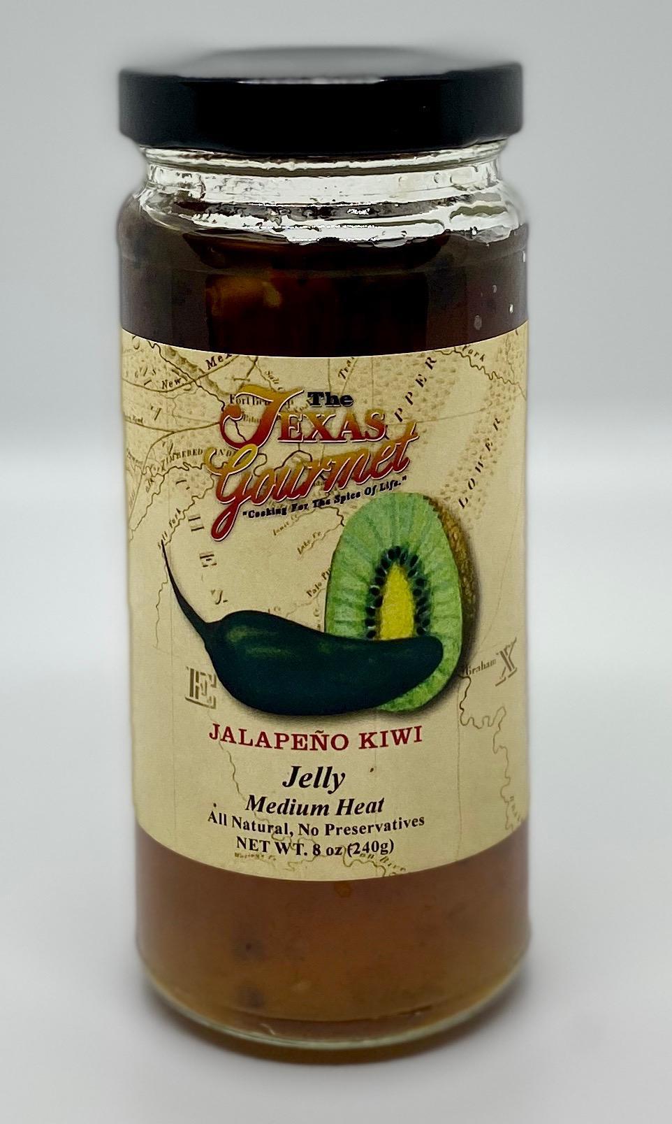 The Texas Gourmet Jalapeño Kiwi Jelly