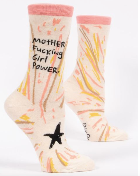 Mother F*cking Girl Power Women's Socks by Blue Q