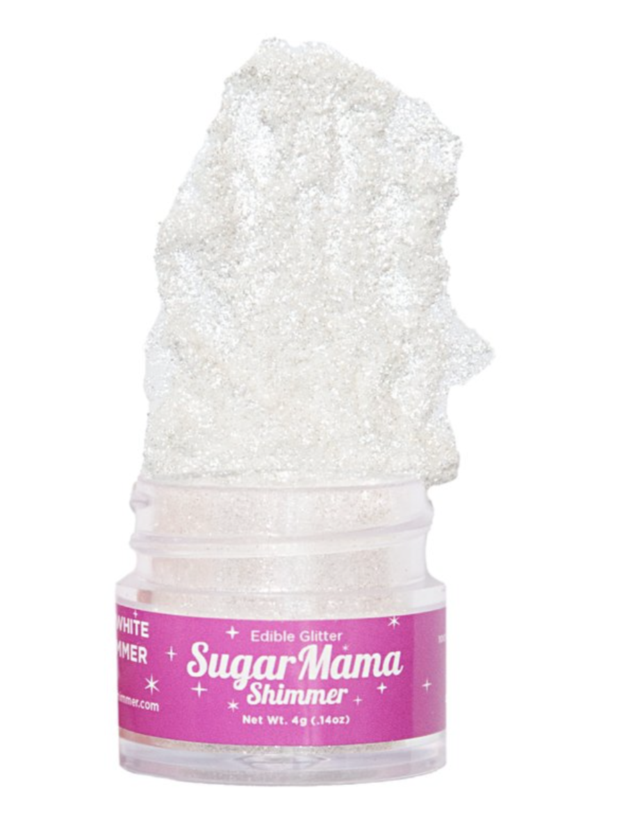 Sugar Mama Shimmer Drink Glitter - Ice Queen White