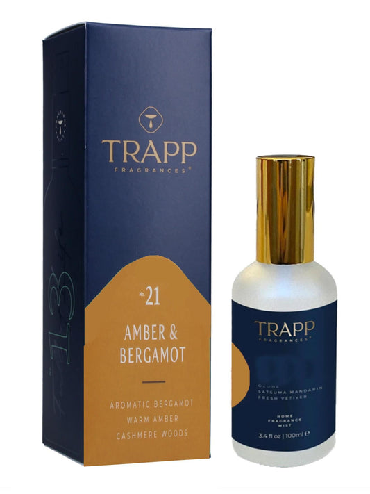 Trapp Amber & Bergamot Fragrance Mist Room Spray No. 21