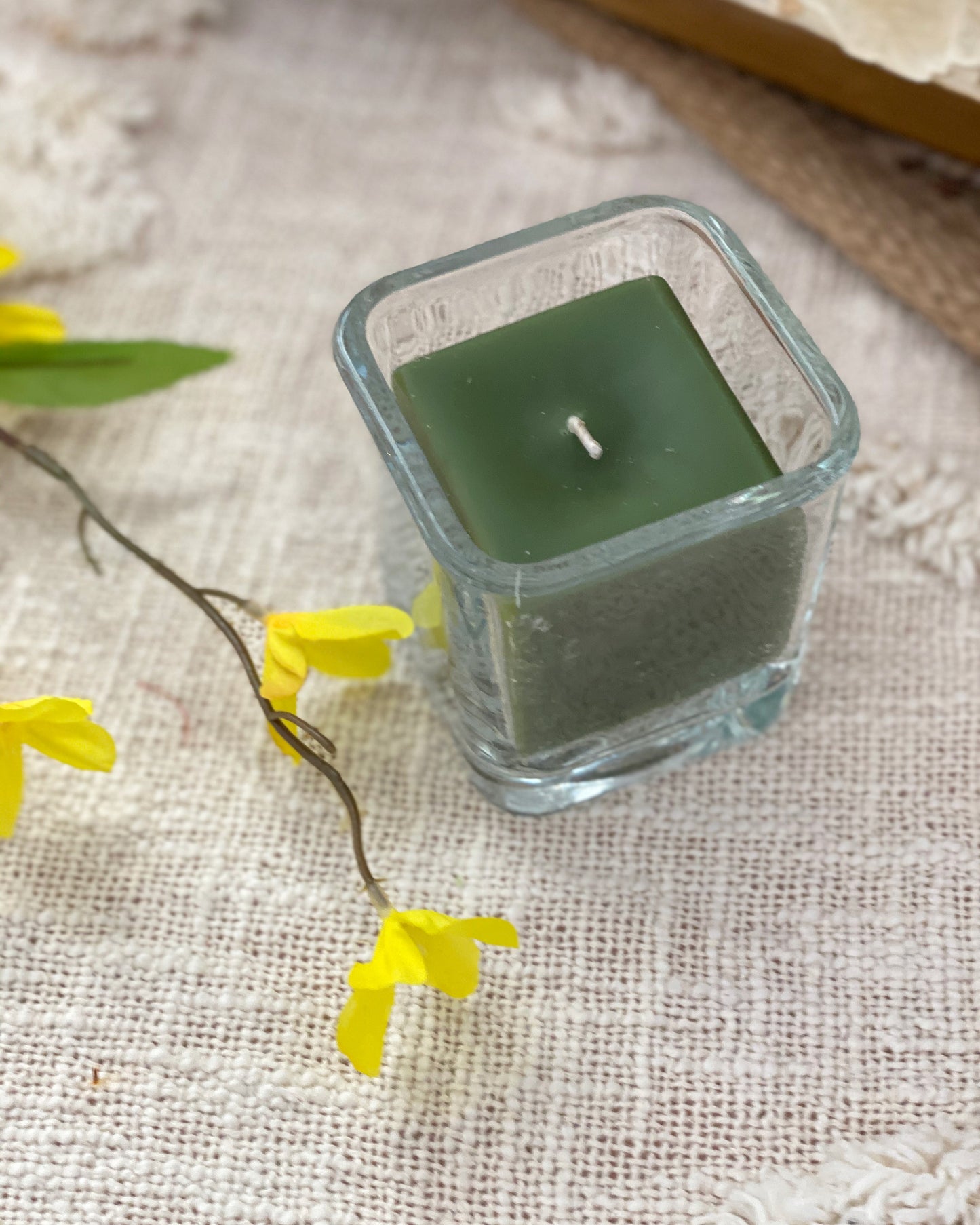 Square Candles - Lime Zest and Sage